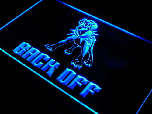Beware of Dog Neon Light Sign